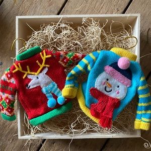 Target | 2 Pck Christmas Ornaments | Ugly Sweater